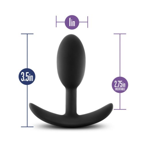 Luxe Wearable Vibra Slim Plug Small Black - Image 8
