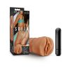 M For Men Sofia Vagina Stroker With Bullet Vibrator Tan