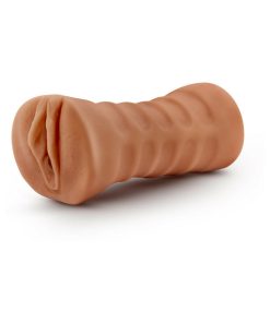 M For Men Julieta Vagina Stroker With Bullet Vibrator Tan