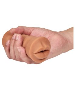 M For Men Isabella Oral Stroker With Bullet Vibrator Tan