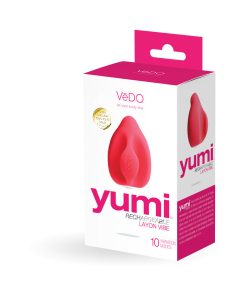Vedo Yumi Rechargeable Finger Vibe - Foxy Pink