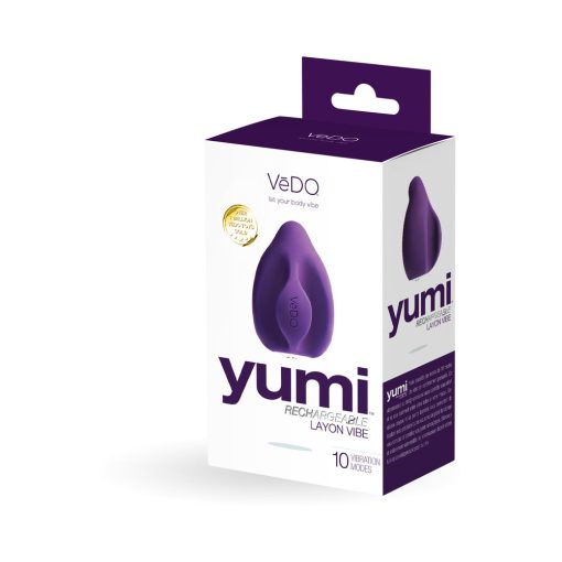 Vedo Yumi Rechargeable Finger Vibe - Deep Purple