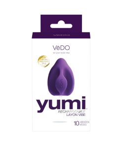 Vedo Yumi Rechargeable Finger Vibe - Deep Purple