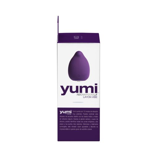 Vedo Yumi Rechargeable Finger Vibe - Deep Purple - Image 7