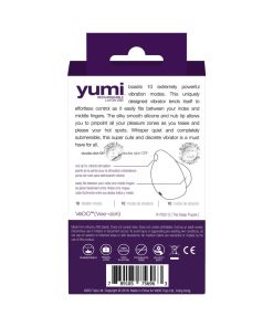 Vedo Yumi Rechargeable Finger Vibe - Deep Purple