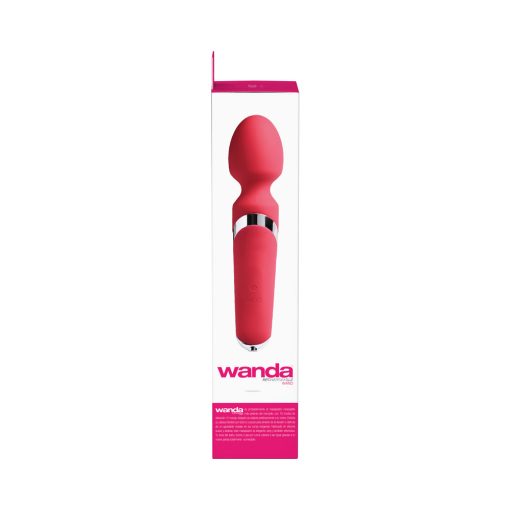 Vedo Wanda Rechargeable Wand Vibe - Foxy Pink - Image 7