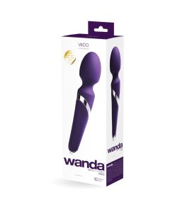 Vedo Wanda Rechargeable Wand Vibe - Deep Purple