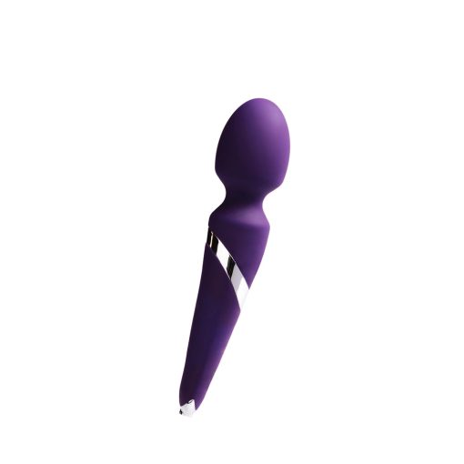 Vedo Wanda Rechargeable Wand Vibe - Deep Purple - Image 4