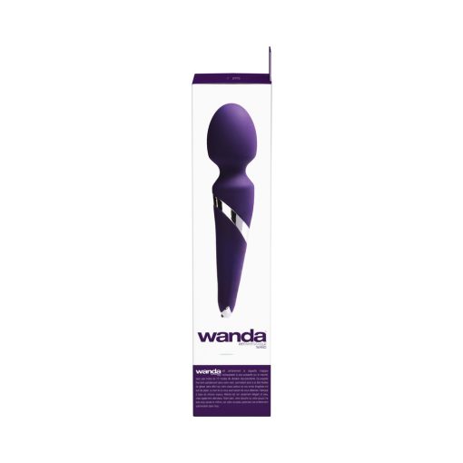 Vedo Wanda Rechargeable Wand Vibe - Deep Purple - Image 7