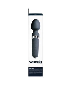 Vedo Wanda Rechargeable Wand Vibe - Just Black