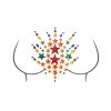 Neva Nude Pride Tribe Crystal Jewel Bodistix Body Sticker