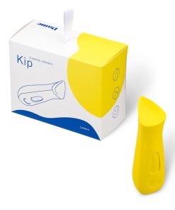 Dame Kip Rechargeable Silicone Clit Stimulator Lemon