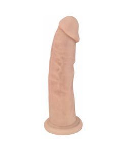 Curve Toys Fleshstixxx 7" Posable Silicone Dildo – Realistic Suction Base