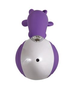 Evolved Tilt-O-Whirl Dual Stimulation Vibrator With Spinning Clit Stimulator Purple
