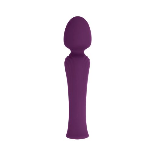 Evolved My Secret Wand Rechargeable Silicone Wand Vibrator Purple - Image 4