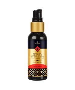 Sensuva Natural Water-Based Personal Lubricant Strawberry 2 Oz.