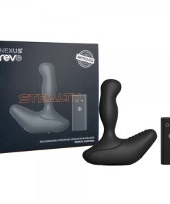 Nexus Revo Stealth Remote Control Rotating Prostate Massager - Black