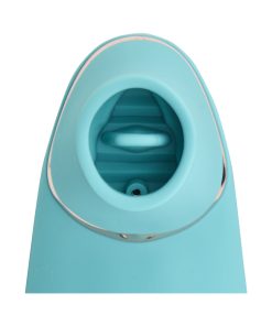 Nu Sensuelle Trinitii 3-In-1 Suction Tongue Vibe Electric Blue