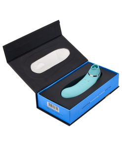 Nu Sensuelle Trinitii 3-In-1 Suction Tongue Vibe Electric Blue