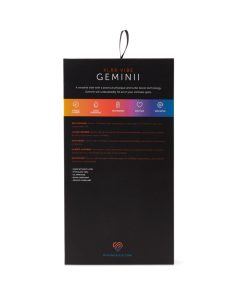 Nu Sensuelle Geminii Xlr8 14 Func Double Motor Vibe - Ultra Violet