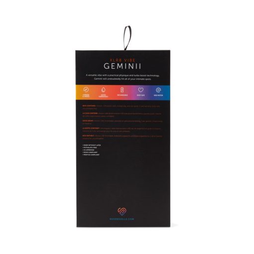 Nu Sensuelle Geminii Xlr8 14 Func Double Motor Vibe - Ultra Violet - Image 6