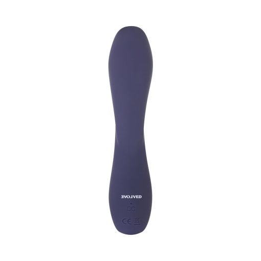 Evolved Coming Strong Rechargeable Silicone G-Spot Vibrator Purple - Image 6