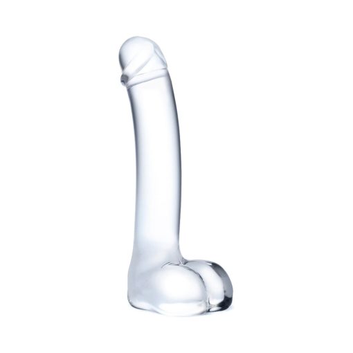 Glas 7 In. Realistic Curved Glass G-Spot Dildo - Image 2