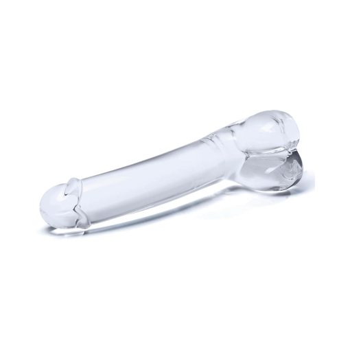 Glas 7 In. Realistic Curved Glass G-Spot Dildo - Image 3