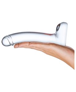 Glas 7 In. Realistic Curved Glass G-Spot Dildo