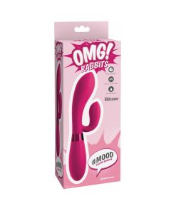 Omg! Rabbits #Mood Silicone Vibrator Pink
