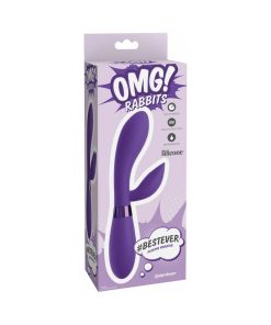 Omg! Rabbits #Bestever Silicone Vibrator Purple