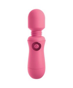 Omg! Wands #Enjoy Silicone Rechargeable Flexible Vibrating Wand Pink