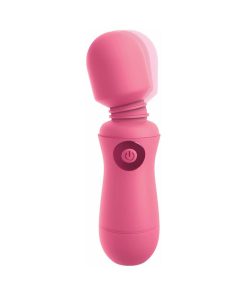 Omg! Wands #Enjoy Silicone Rechargeable Flexible Vibrating Wand Pink