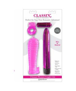 Classix 4-Piece Ultimate Pleasure Couple'S Kit Pink
