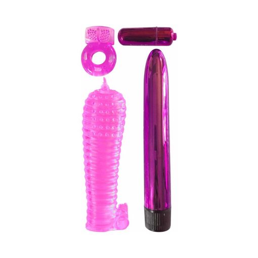 Classix 4-Piece Ultimate Pleasure Couple'S Kit Pink - Image 2