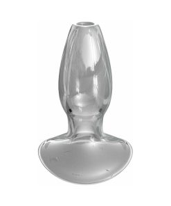Anal Fantasy Elite Collection Beginner'S Anal Gaper Glass Tunnel Plug Clear