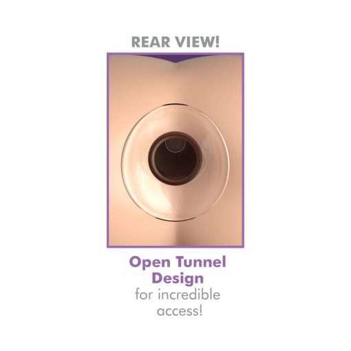 Anal Fantasy Elite Collection Beginner'S Anal Gaper Glass Tunnel Plug Clear - Image 3