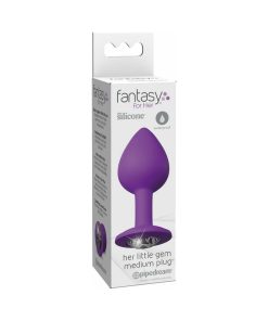 Fantasy For Her Silicone Her Little Gem Medium Plug Purple