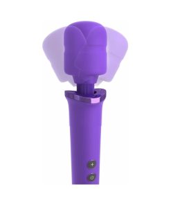 Fantasy For Her Her Rechargeable Power Wand Silicone Vibrator Purple