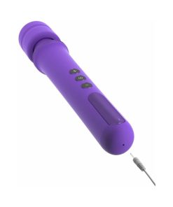 Fantasy For Her Her Rechargeable Power Wand Silicone Vibrator Purple