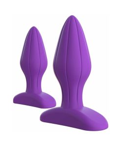 Fantasy For Her 2-Piece Silicone Her Designer Love Plug Set Purple