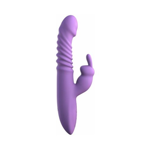 Fantasy For Her Rechargeable Her Thrusting Silicone Rabbit Vibrator Purple - Image 2