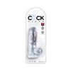 King Cock Clear 5 In. Cock With Balls Realistic Suction Cup Dildo