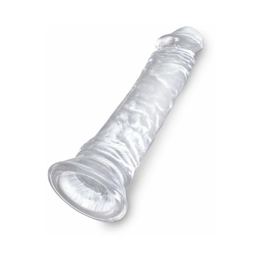 King Cock Clear 8 In. Cock Realistic Dildo With Suction Cup - Image 5