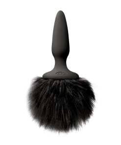 Bunny Tails Plug Mini Black Fur