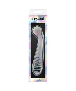 Crystal Glass G-Spot Wand Clear