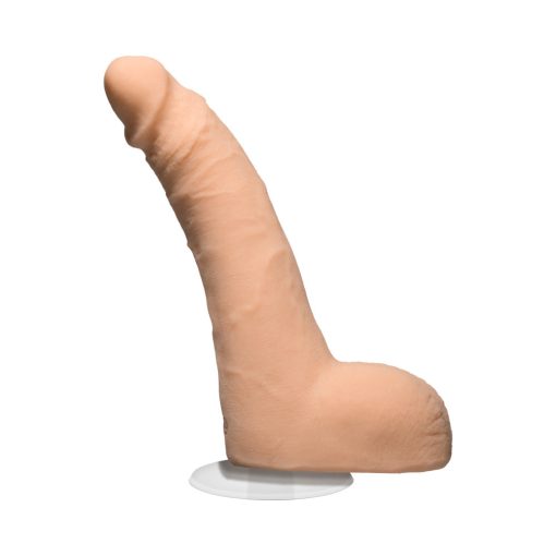 Signature Cocks Jj Knight 8.5 Inch Ultraskyn Cock With Removable Vac-U-Lock Suction Cup Vanilla - Image 2