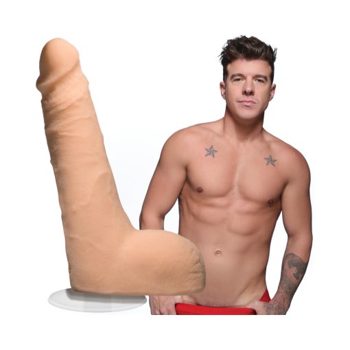 Signature Cocks Jj Knight 8.5 Inch Ultraskyn Cock With Removable Vac-U-Lock Suction Cup Vanilla - Image 4