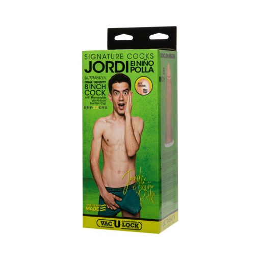 Signature Cocks Jordi El Ni?o Polla 8 Inch Ultraskyn Cock Vanilla - Image 6