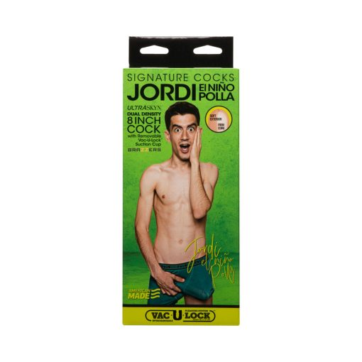Signature Cocks Jordi El Ni?o Polla 8 Inch Ultraskyn Cock Vanilla - Image 7
